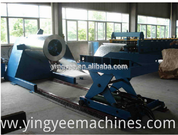 3,6,10,15,20,25 TON/Hydraulic Decoiler for Lift Roofing Sheet Coils Roll Forming Machine